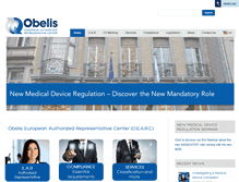 Tablet Screenshot of obelismedical.net